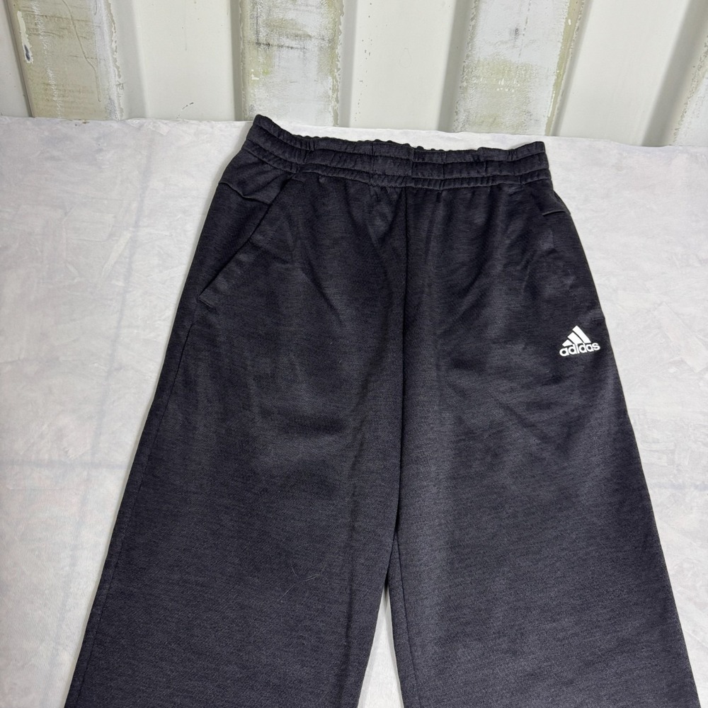 Adidas‎ Climawarm Mens Track Pants Black Elastic Waist Straight Leg Activewear S - Picture 5 of 16